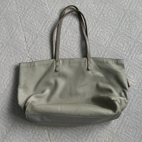 Chloé leather beige large tote bag. - Picture 1 of 5